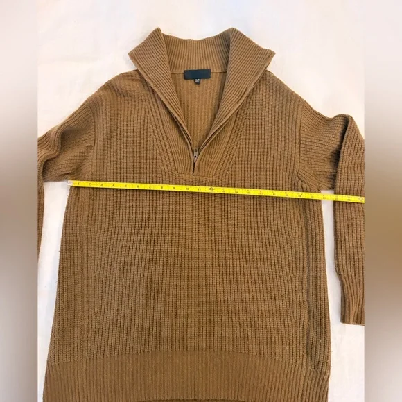 Nili Lotan Quarter Zip Cashmere Sweater XS/S - Picture 4 of 6